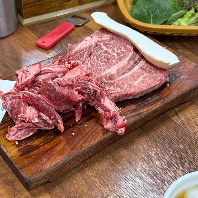 청통한우식육 사진