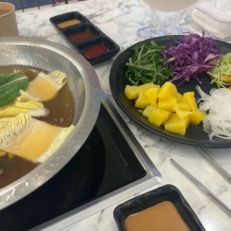유천샤브샤브 사진