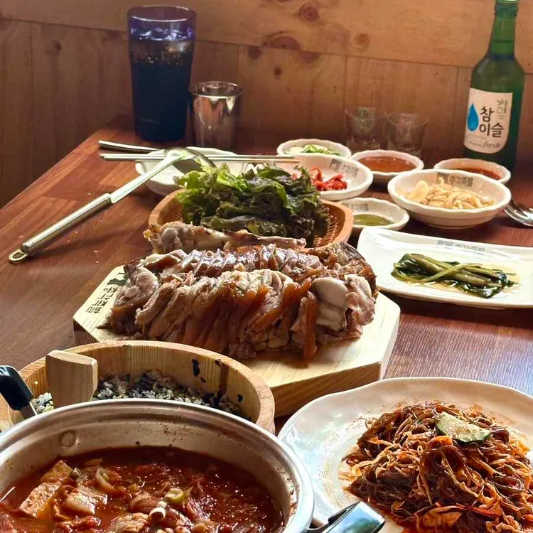 명덕총각족발 사진