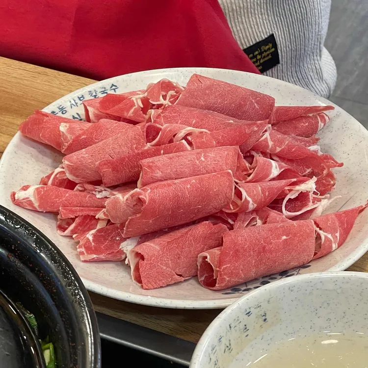등촌샤브칼국수 사진