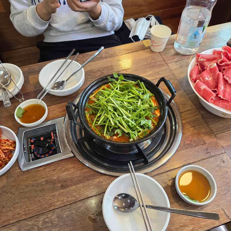 신천샤브칼국수 사진