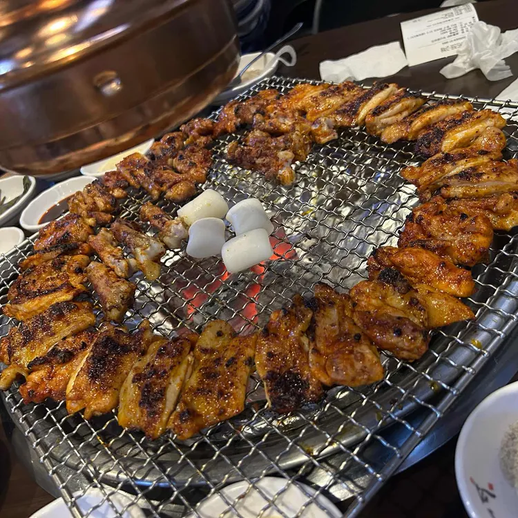 숯불에닭 사진