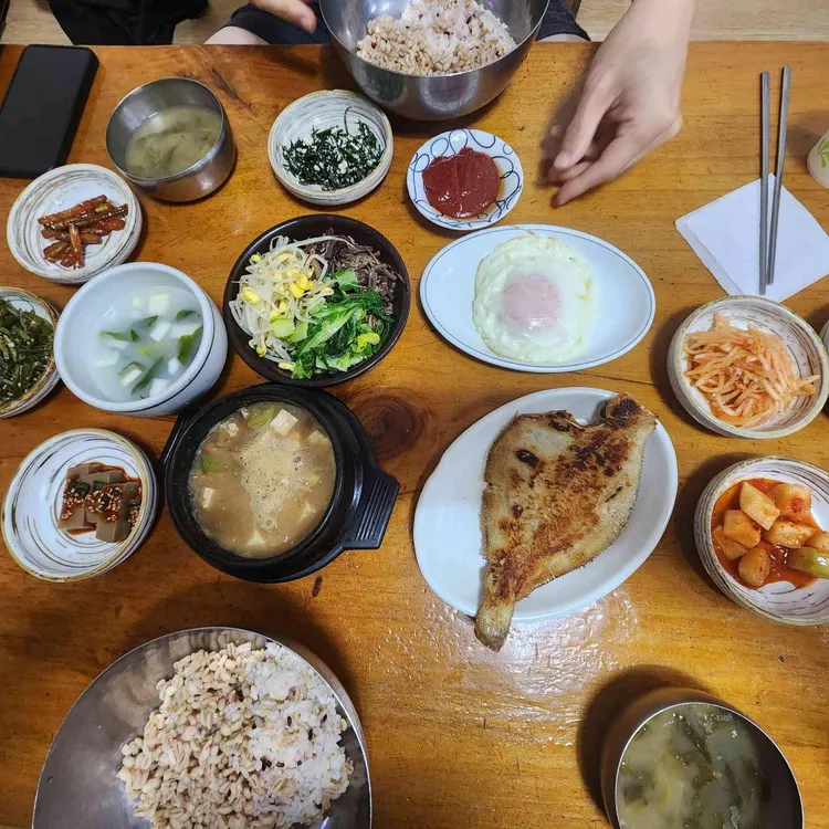 옛날보리밥 사진