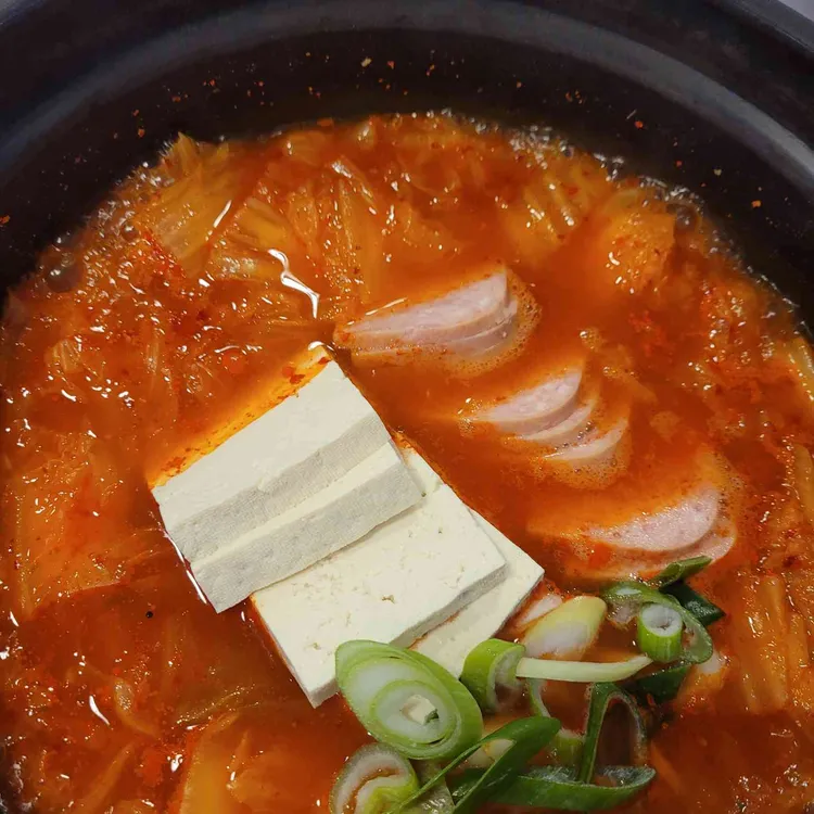 백채김치찌개 사진
