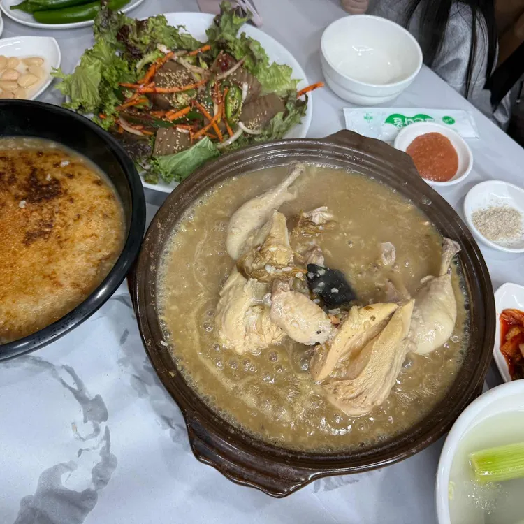 비산누룽지백숙 사진