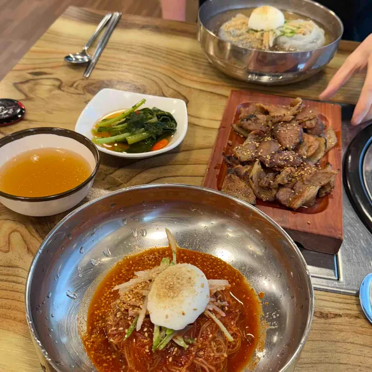 불고기와 통갈비살 사진