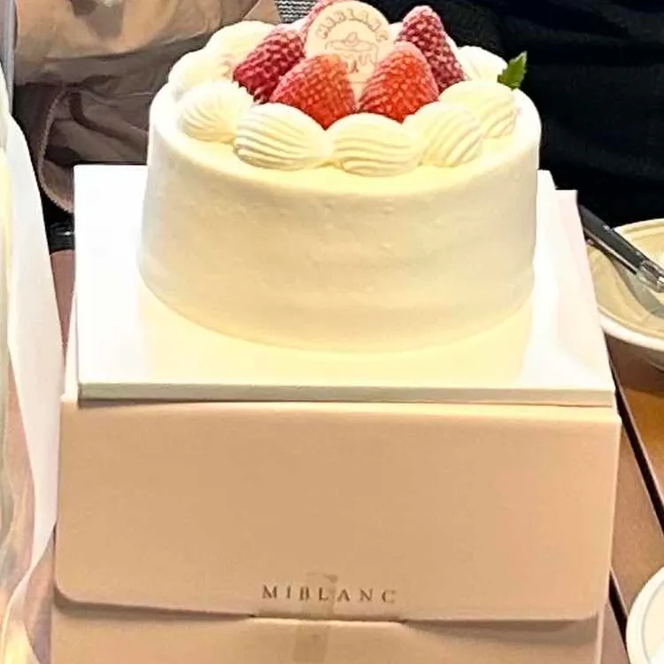 미블랑 케이크 사진