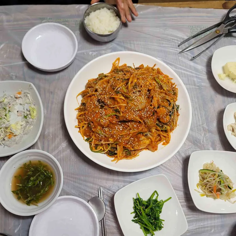 아구랑가오리찜 사진