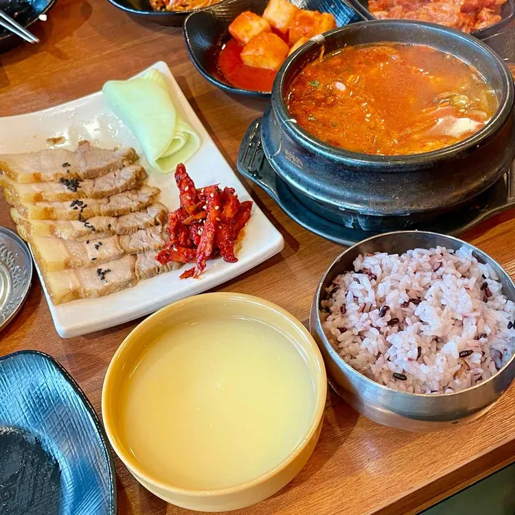 두반콩 손두부 사진