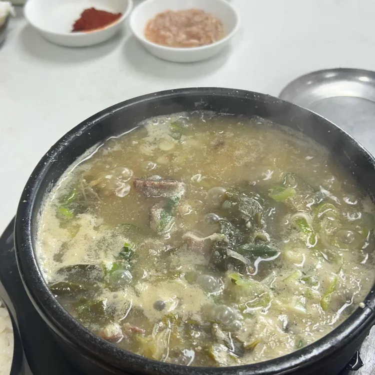 새벽해장국 사진