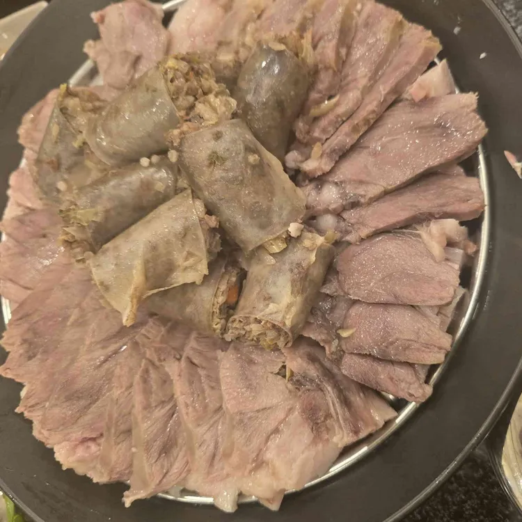 백암순대촌 사진