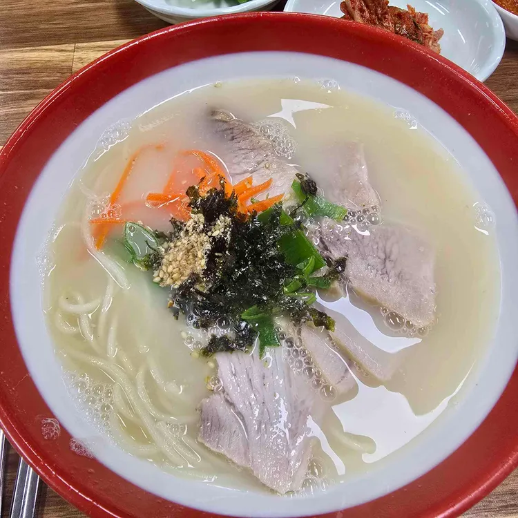 한라당몰국수 사진