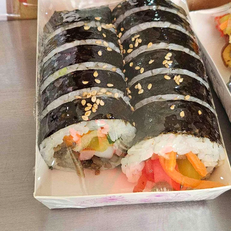 명품 달인김밥 사진