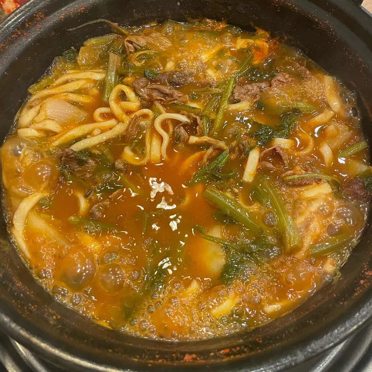 등촌샤브칼국수 사진