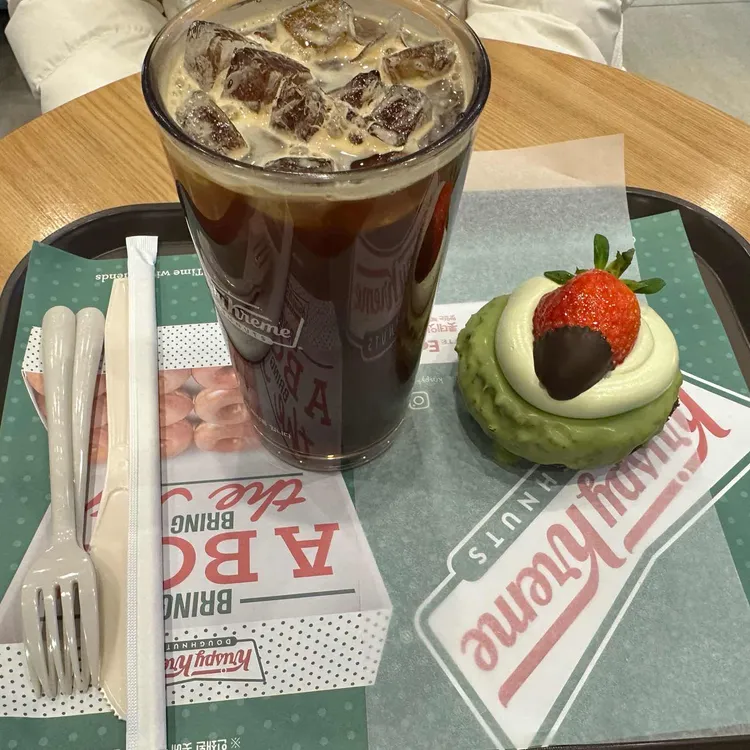 크리스피크림도넛 사진