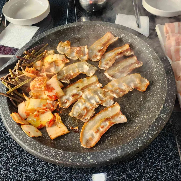 차돌박 사진
