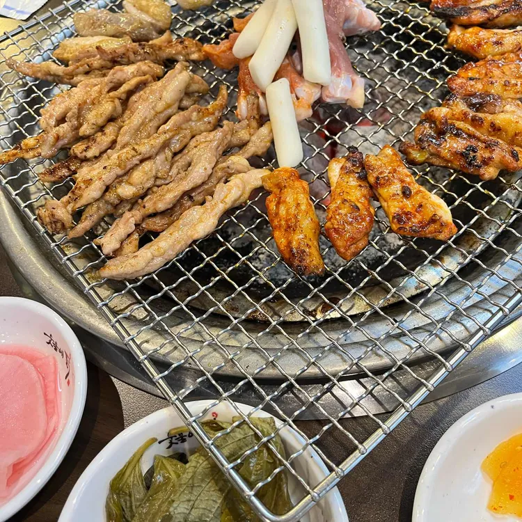 숯불에닭 사진