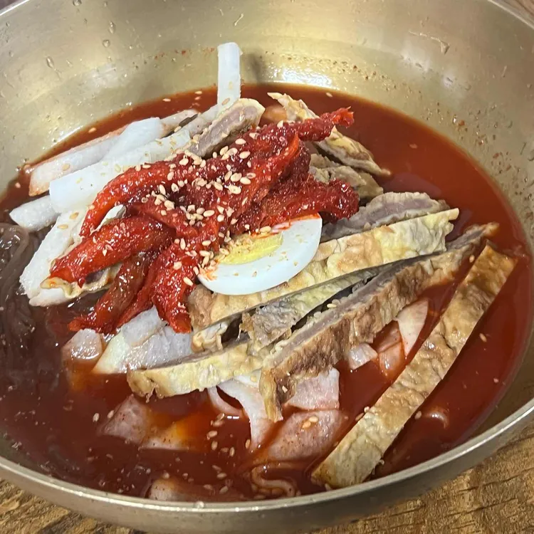 황포냉면 사진