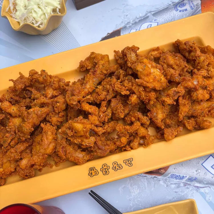 노랑통닭 사진