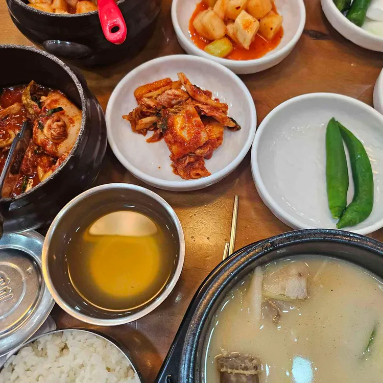 산청돼지국밥 봉평막국수 사진