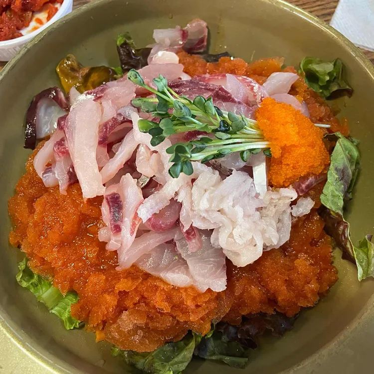청초수물회 사진