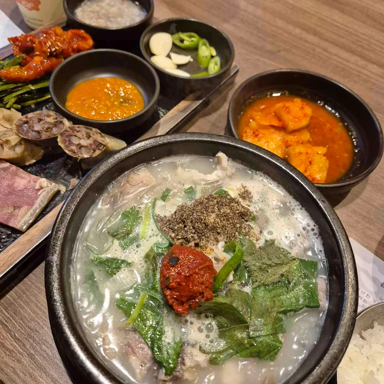 담소소사골순대육개장 사진