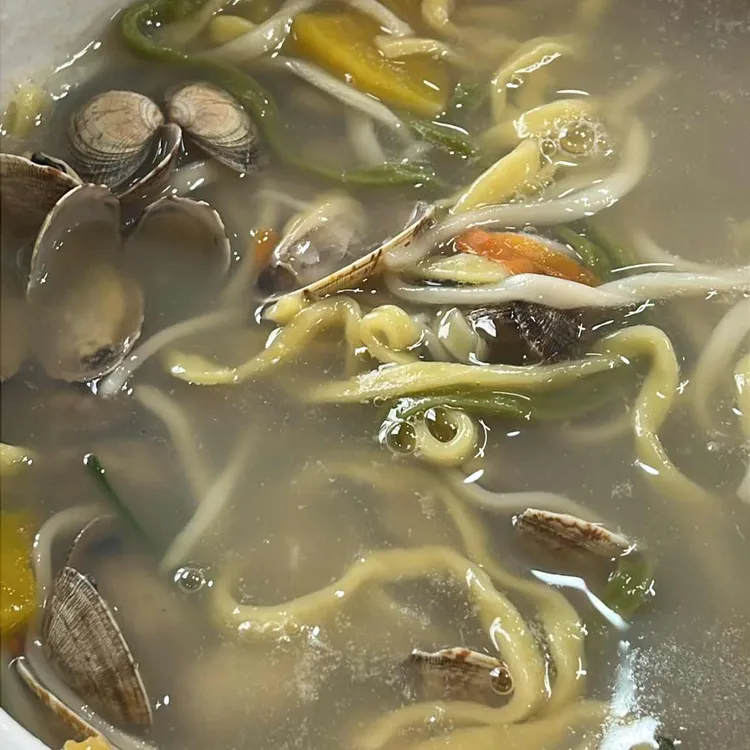 옛날보리밥 삼색칼국수 사진