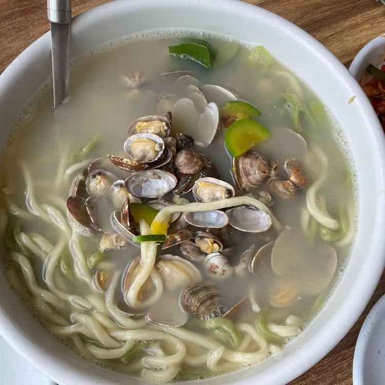 오대오바지락칼국수 사진