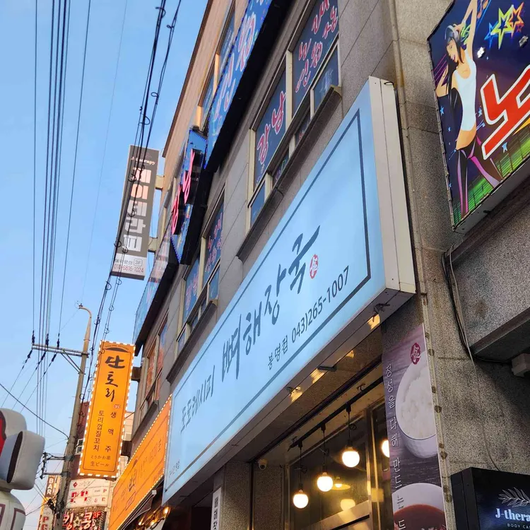 도도레시피 뼈해장국 사진
