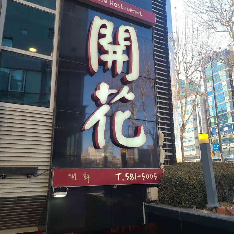개화 사진