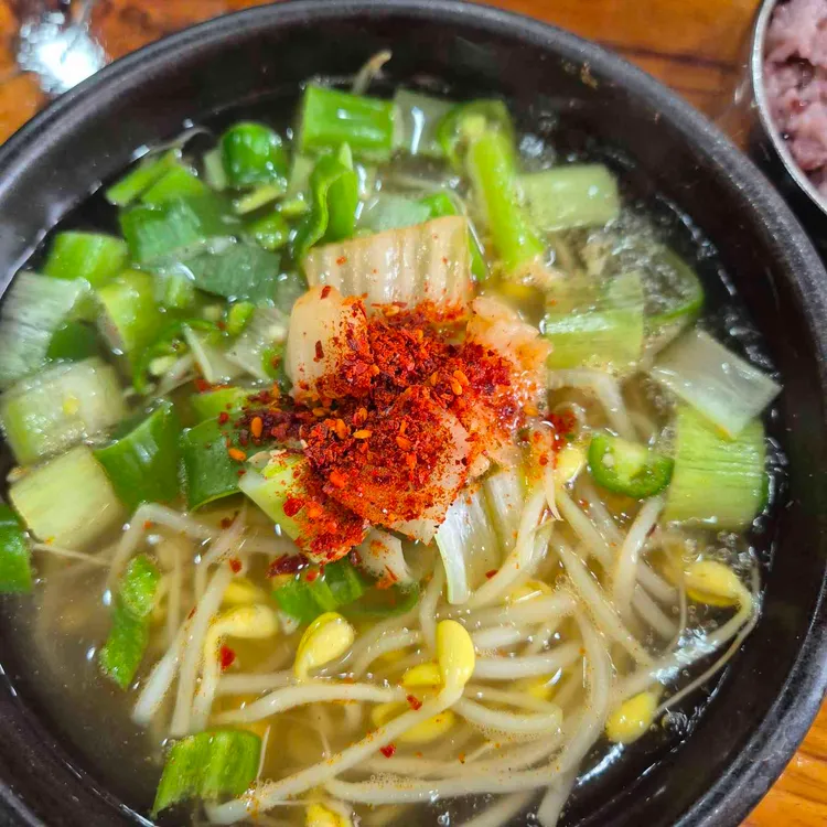 전주콩뿌리 콩나물국밥 사진