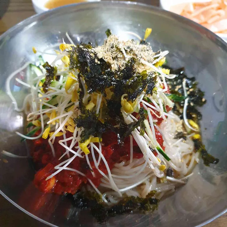 통메밀국수 사진