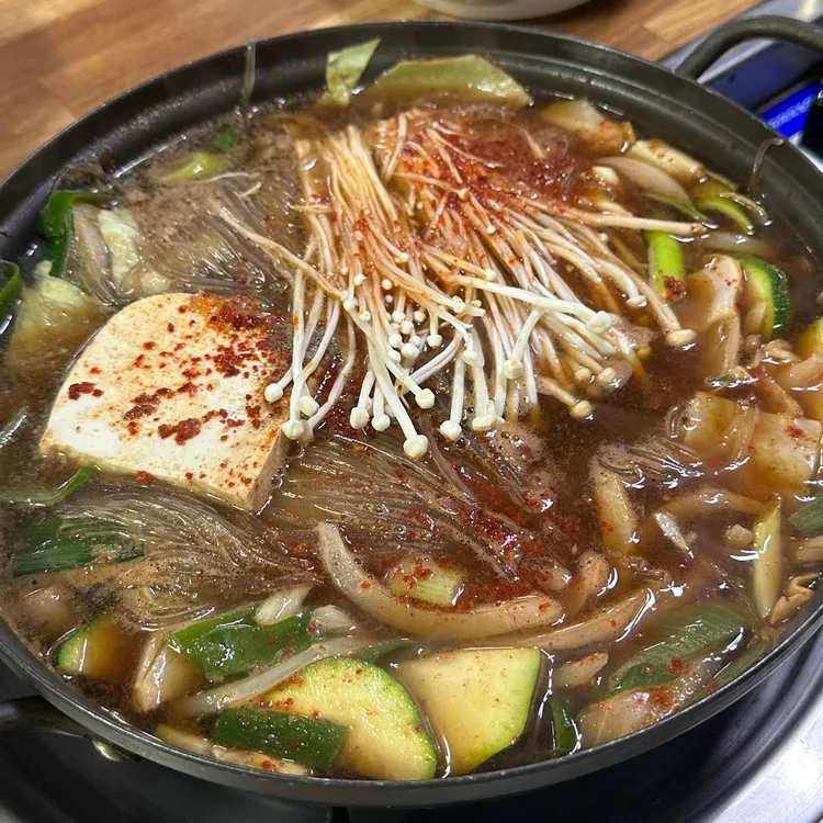 시장 식육식당 사진
