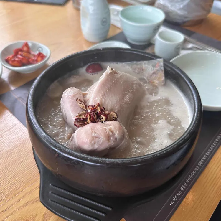지호한방삼계탕 사진