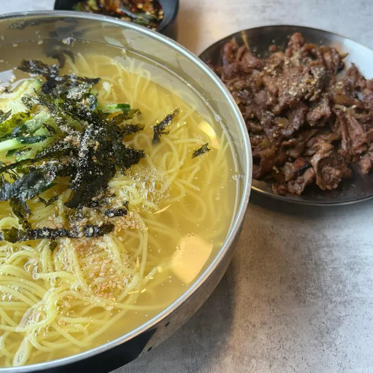 범물본가국수 사진