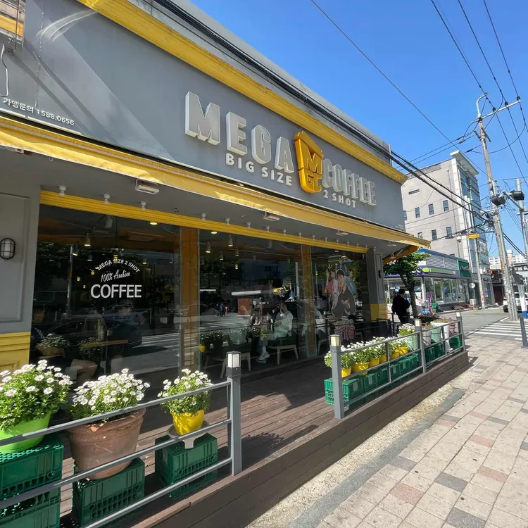 메가커피 사진