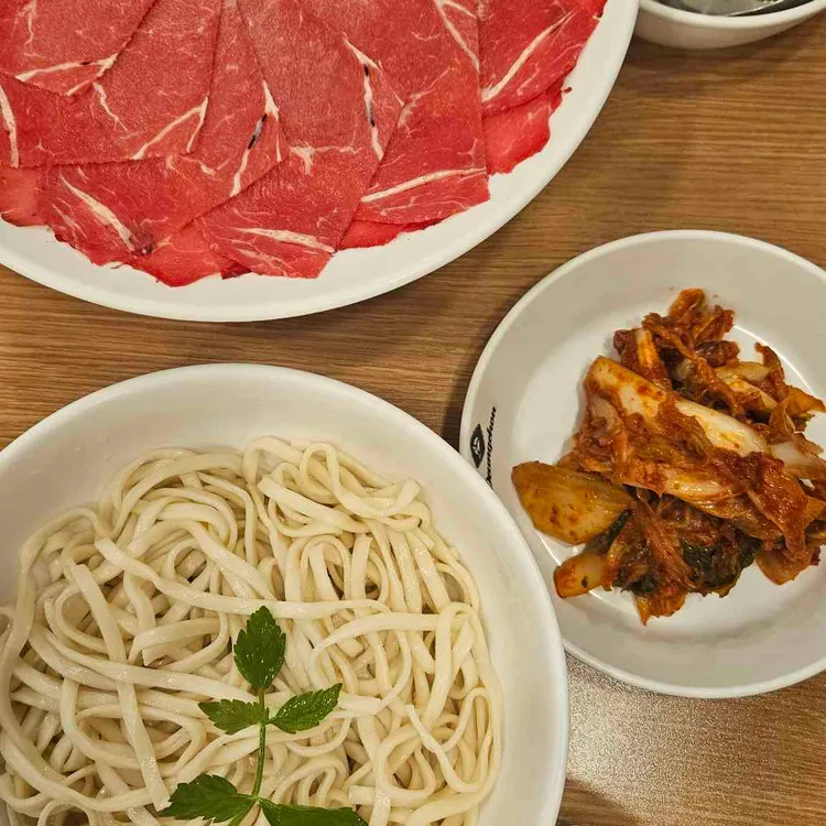 등촌샤브칼국수 사진