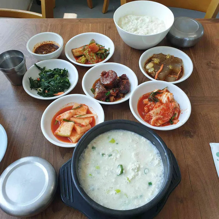 백송손두부 사진