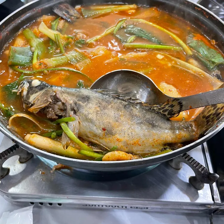 단양 강천쏘가리 매운탕 사진
