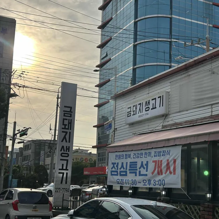 금돼지생고기 사진