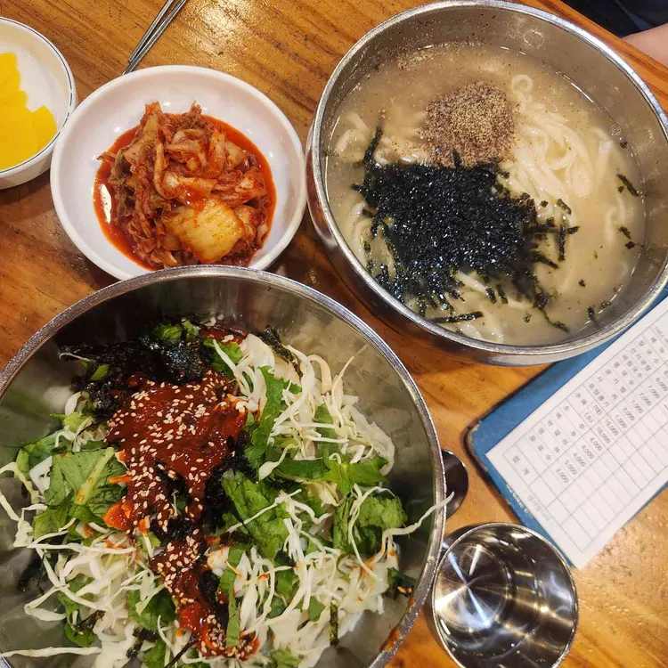 김화칼국수 사진