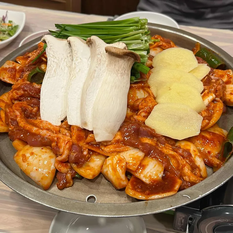 외가집누룽지백숙 사진