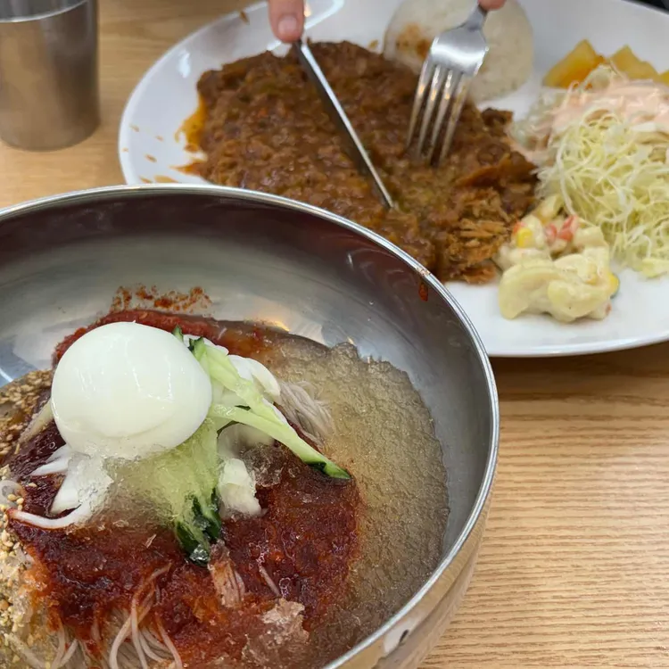 왕밀면냉면 사진