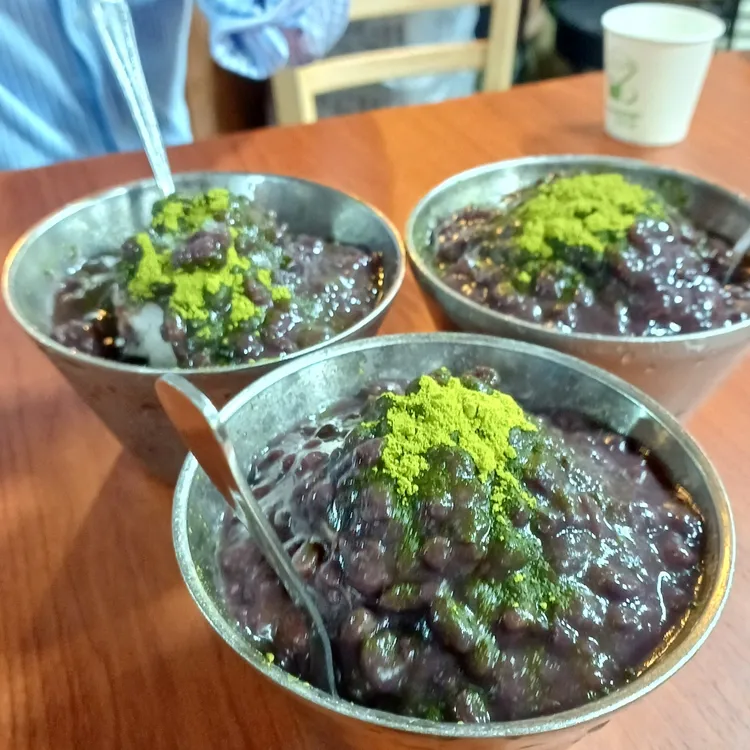 보성녹차팥빙수 사진