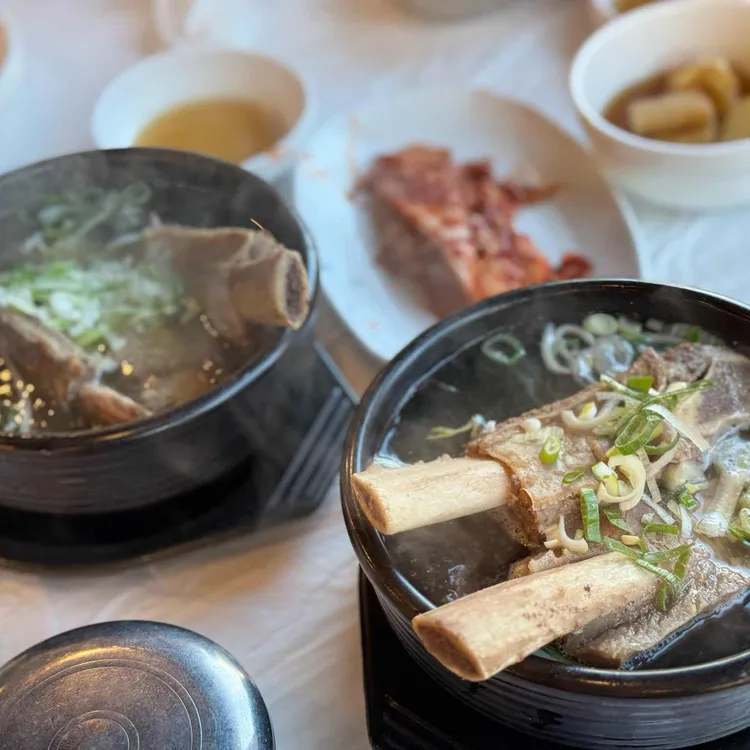 효자동 갈비탕 반계탕 사진