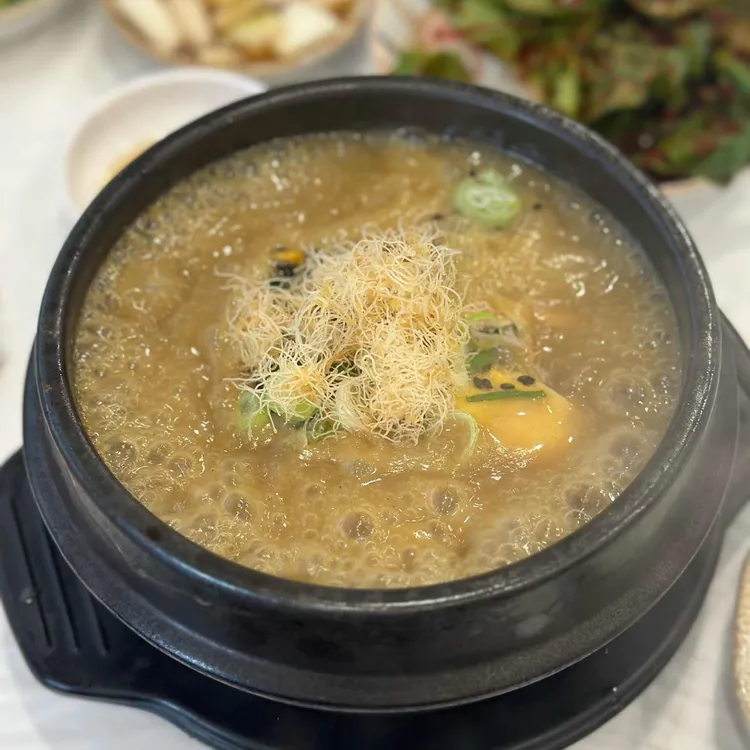 상황버섯 약수 삼계탕 사진