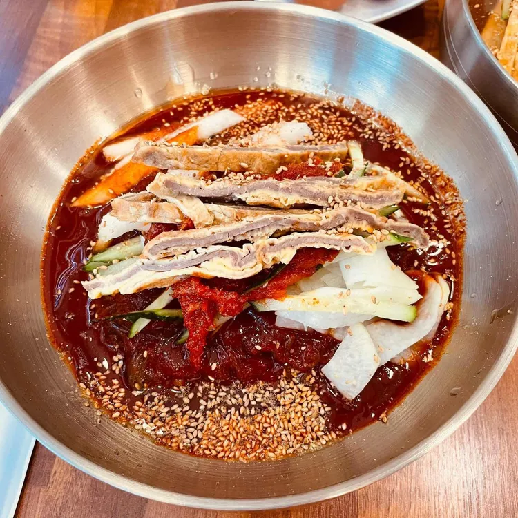 황포냉면 사진