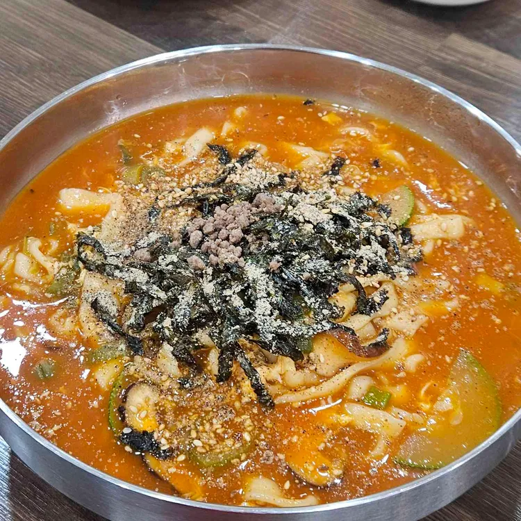 강릉 장칼국수 사진