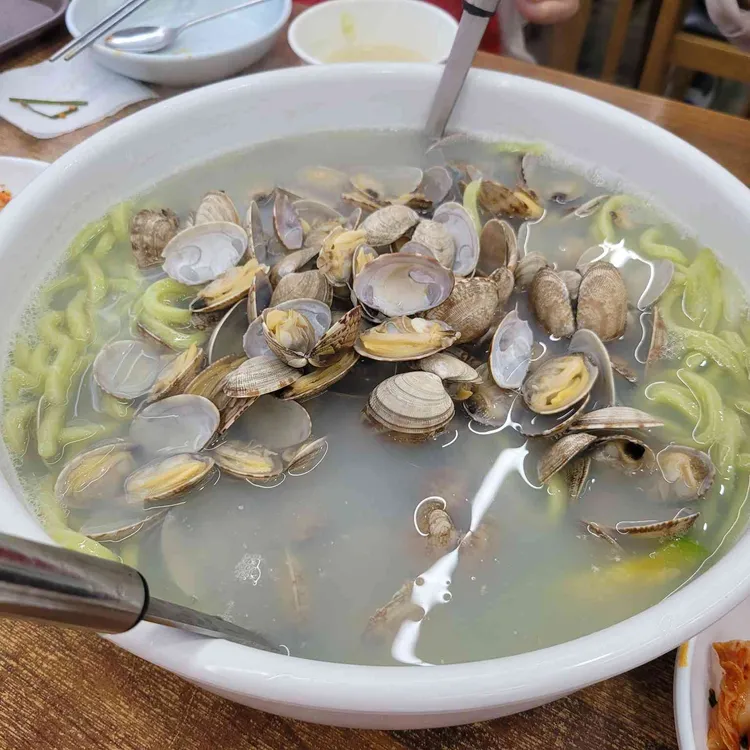 섬나루 바지락칼국수 사진