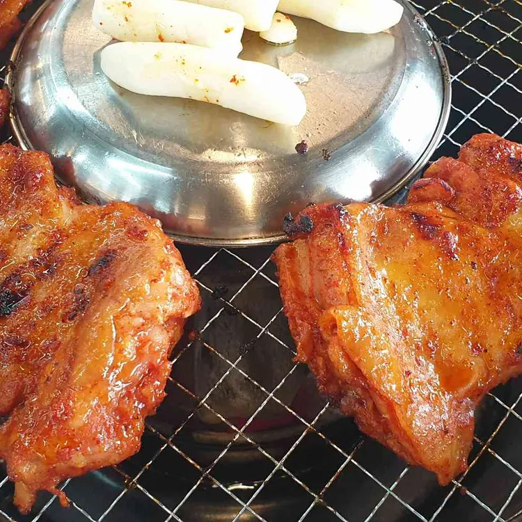 온정리 닭갈비 금강막국수 사진
